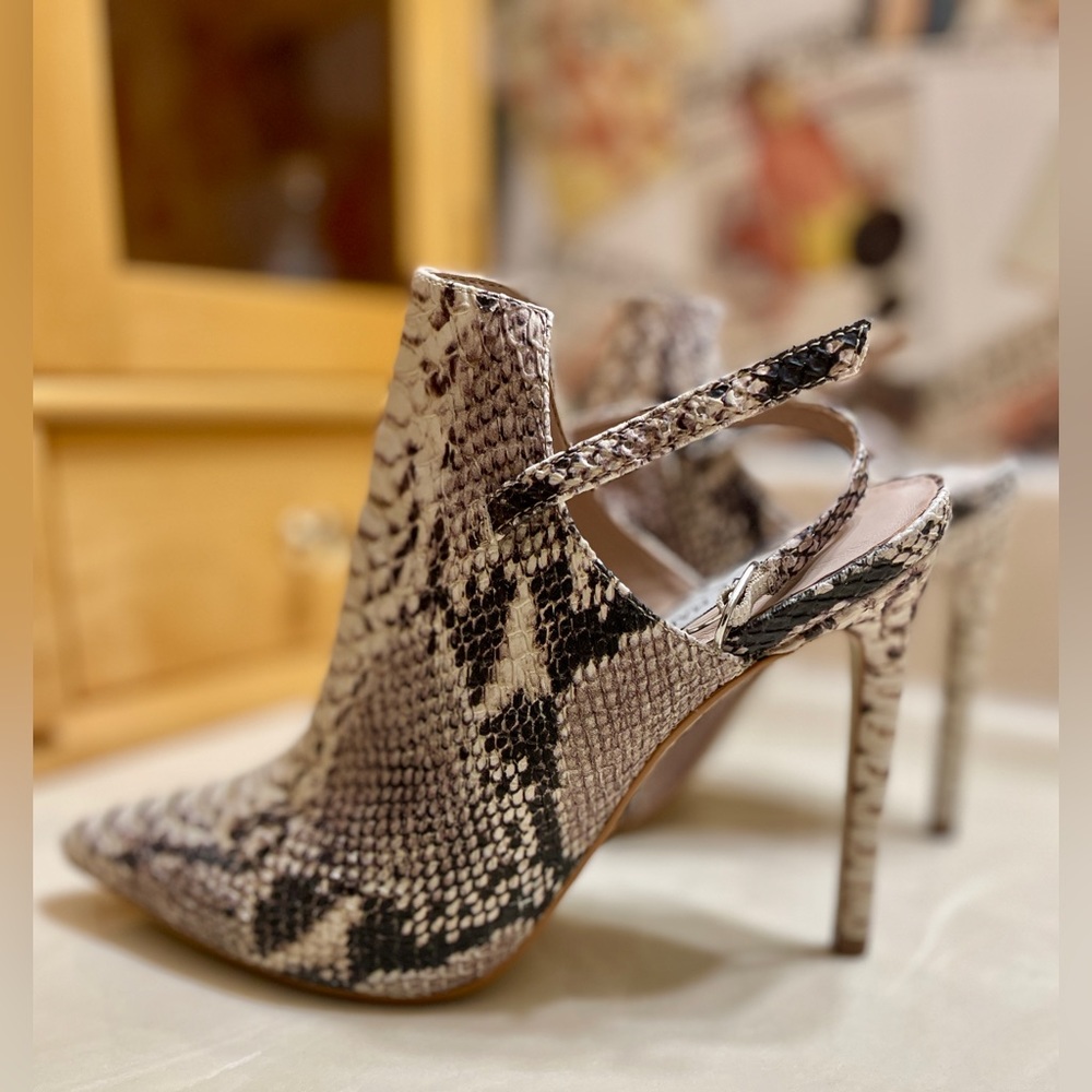 Steve Madden Snake Print Heels
